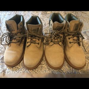Used Timberland Boys Boots Size 2